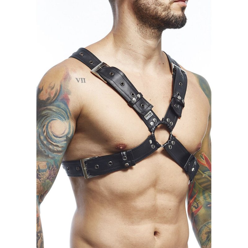 Mob - dngeon black harness belt one size x 2