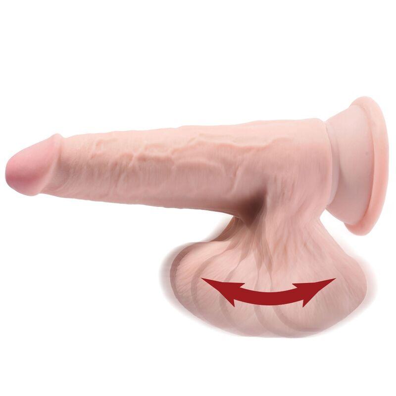 King Cock Plus 3d Cock Swinging Balls 20.3 Cm 3