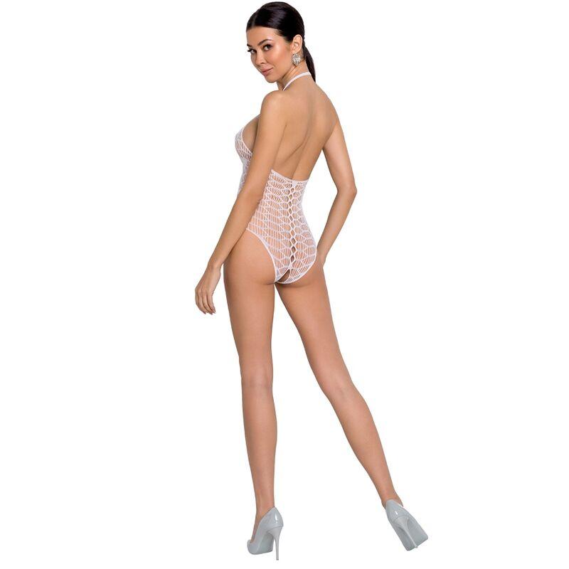 Passion Bs087 Bodystockings Biela 1