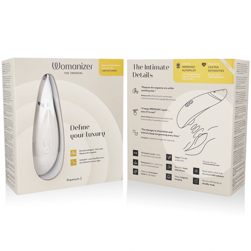 Womanizer - premium 2 clitoral stimulator warm gray 6