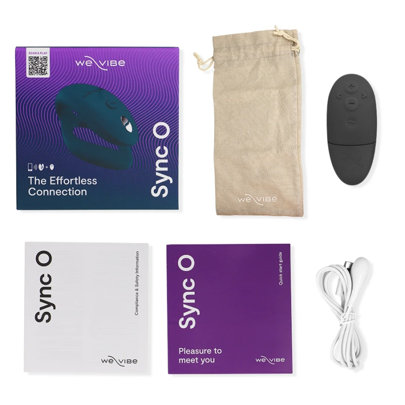 We-Vibe - Sync O Flexible Vibrator Remote Control Dark Green 6