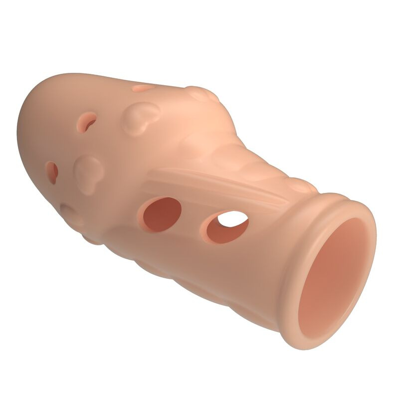 Pretty love - socker textured penis sleeve natural 6