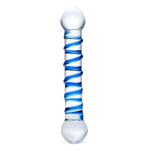 Glas - Spiral Dildo - Sklenené Dildo