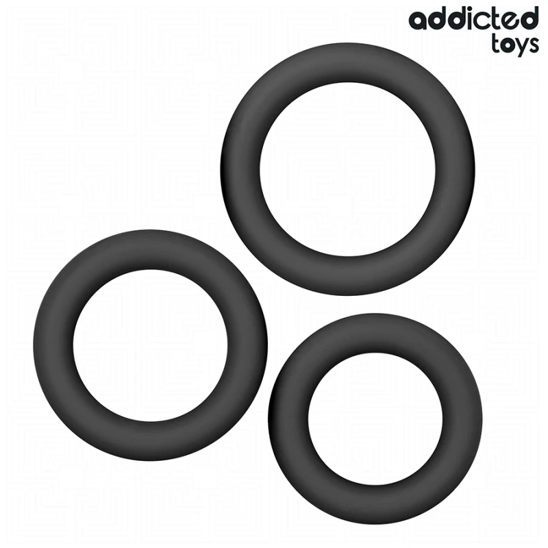 Addicted toys - set of silicone rings model 1 4