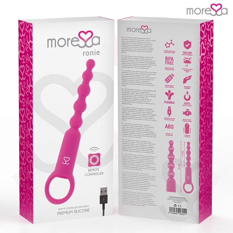 Amoressa Ronie Remote Control Anal Pleasure Pink 6