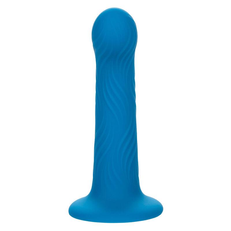 Calexotics - wave rider ripple anal plug blue 2