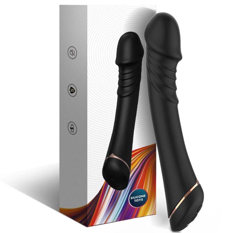 Armony - Dildo Vibrator Silicone Black 3