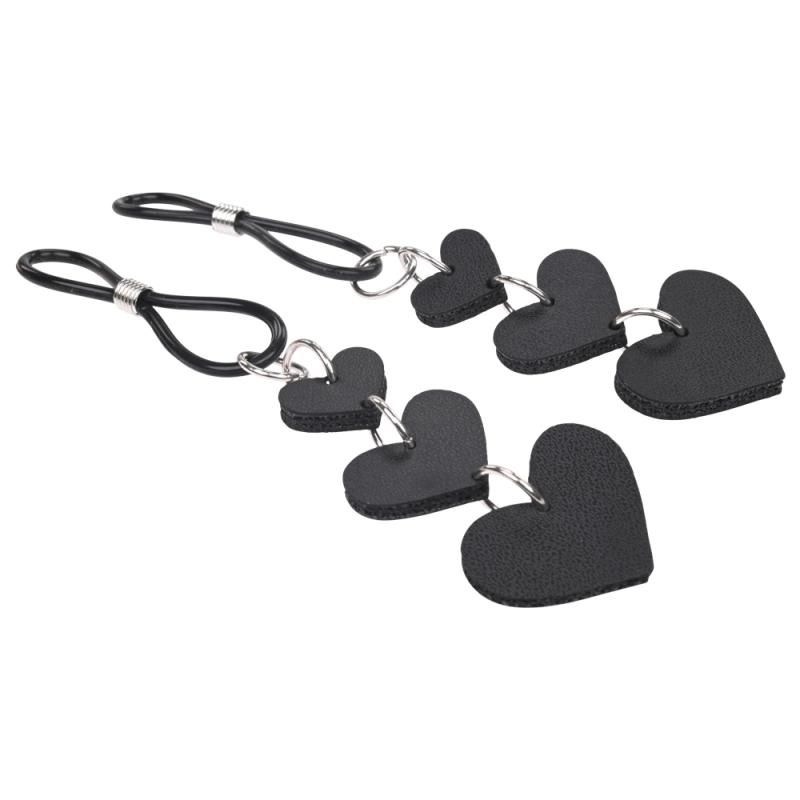 Sportsheets - Sex & Mischief Heart Nipple Ties 3