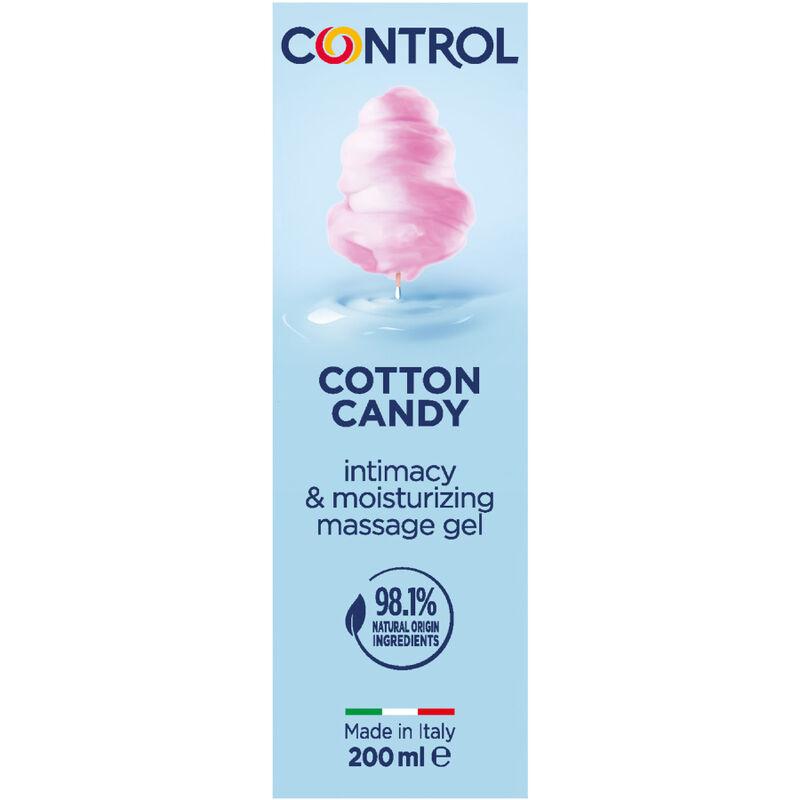 Control Cotton Candy Massage Gel 3 In 1 200 Ml