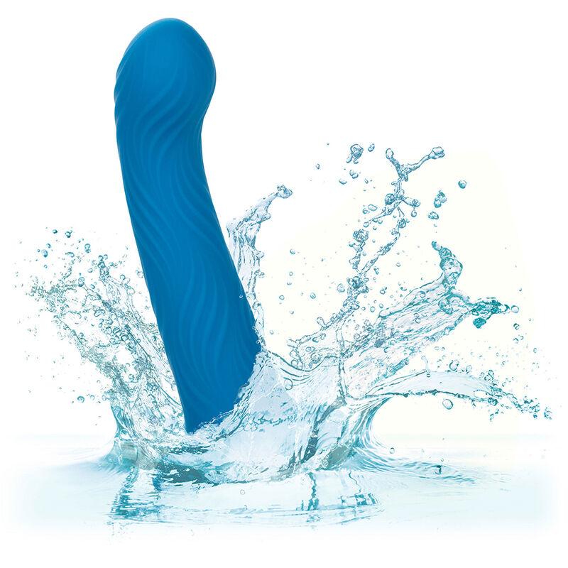 Calexotics - wave rider ripple anal plug blue 7