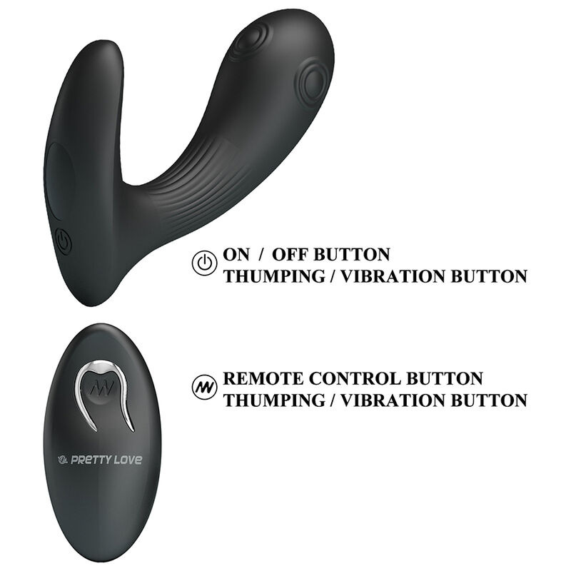 Pretty love - mirabelle prostate vibrator with remote control 6