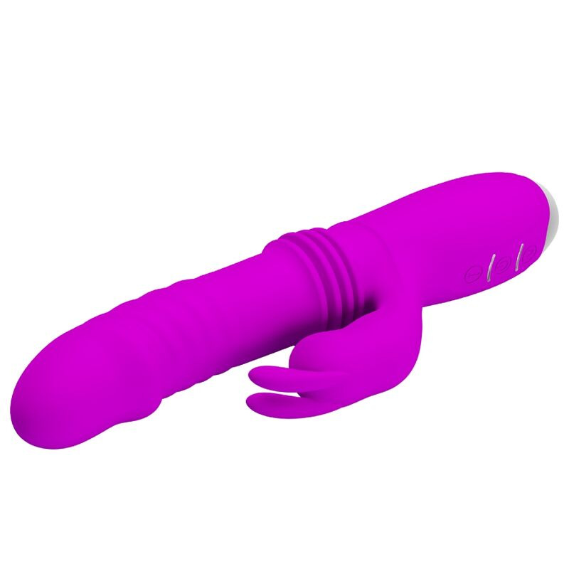 Pretty love - dorothy purple rechargeable rabbit vibrator 4