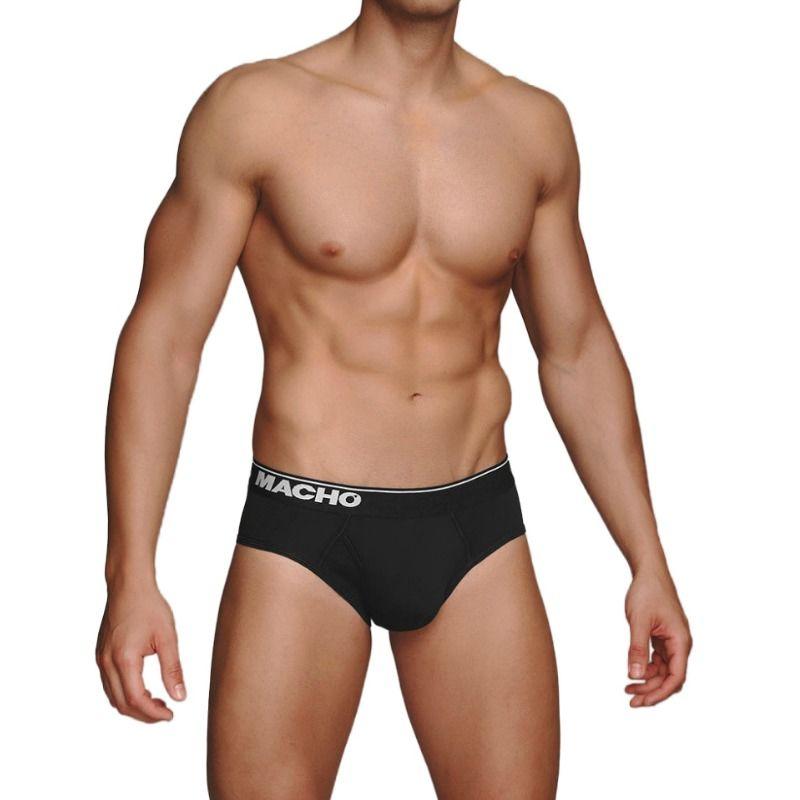 Macho - Mc088 Underwear Black Size L