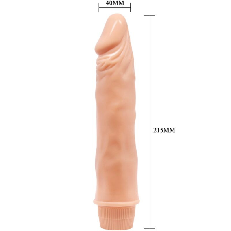 Baile - dwarf realistic vibrator 21 cm flesh 3