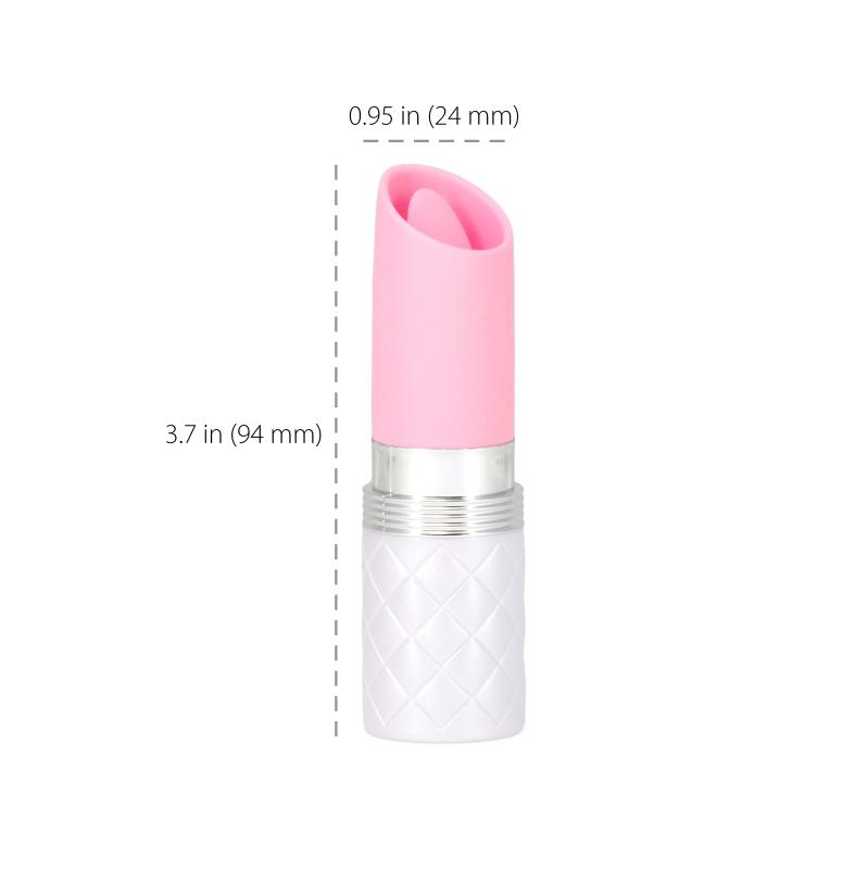 Pillow Talk - Lusty Luxurious Flickering Massager Pink 1