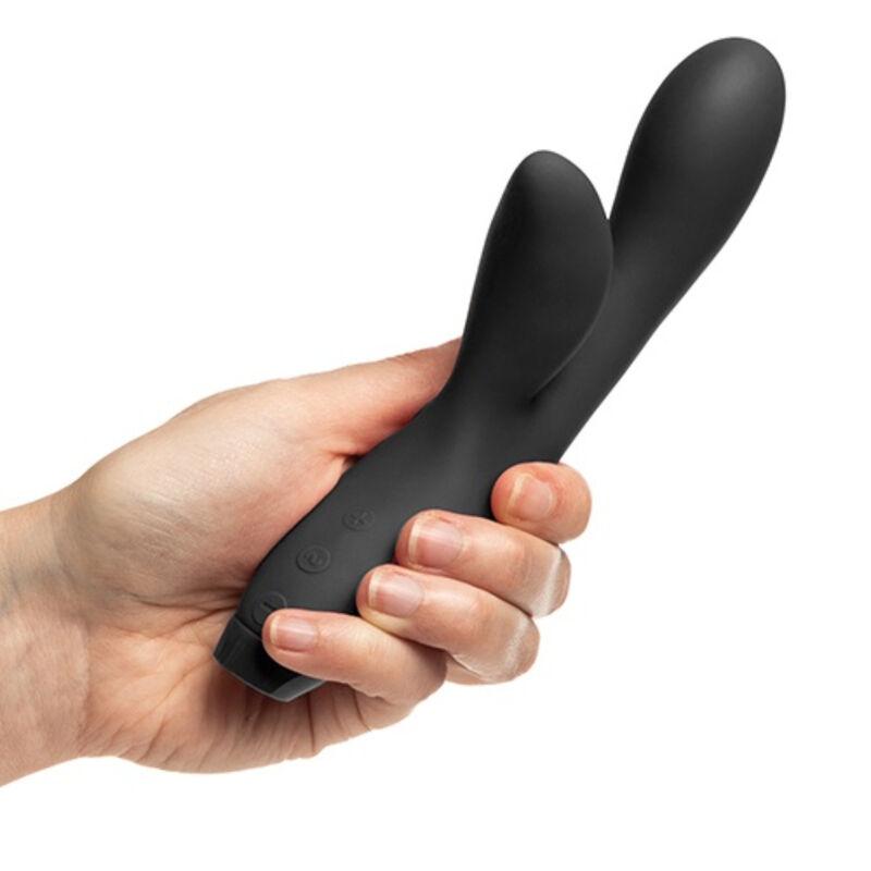Je Joue Hera Flex Rabbit Vibrator - Black 1