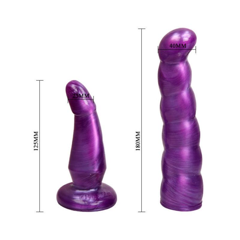 Ultra Harness Female Anal And Vaginal Purple 6