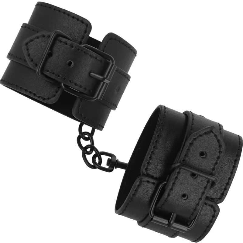 Intense - fetish vegan leather handcuffs 1