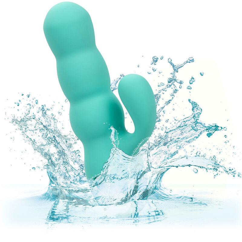 California Exotics - Del Mar Diva Vibrator Rabbir Aqua Green By California Dreaming 7