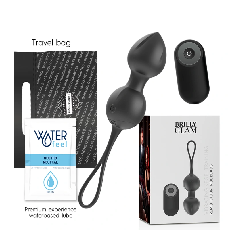 Brilly glam - vibrating kegel beads remote control 9