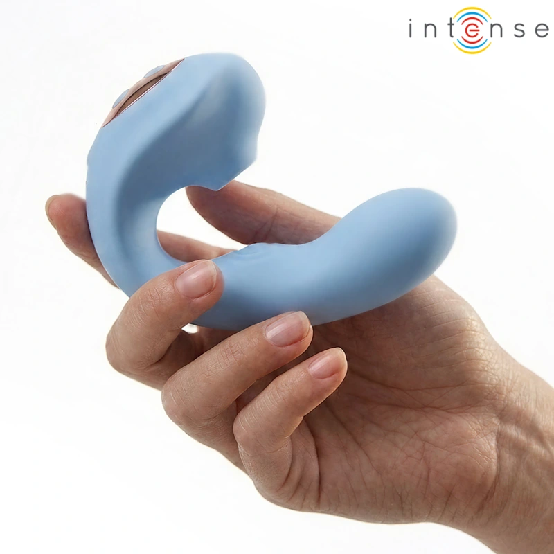 Intense - gina multifunction clitoral stimulator blue 1