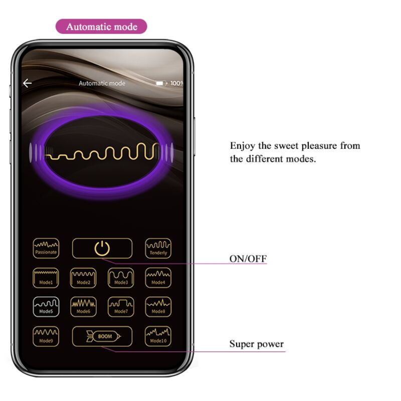 Pretty love - elvira pink rechargeable vibrating balls 11