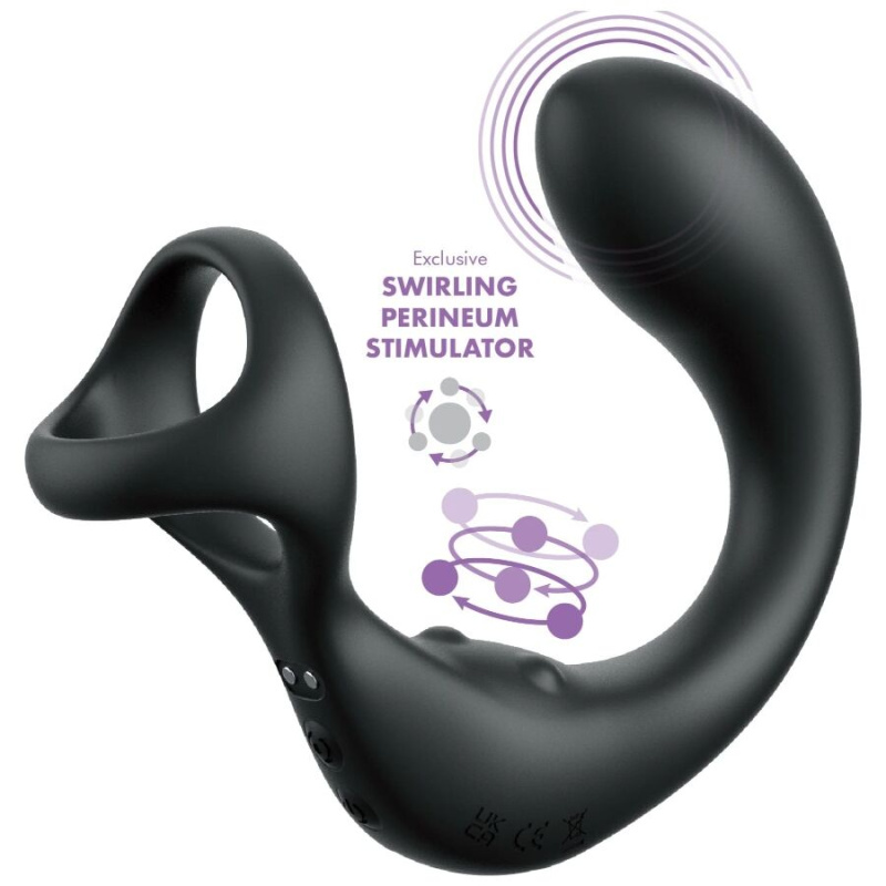 Anal fantasy elite collection - vibrating anal massager with remote control 1
