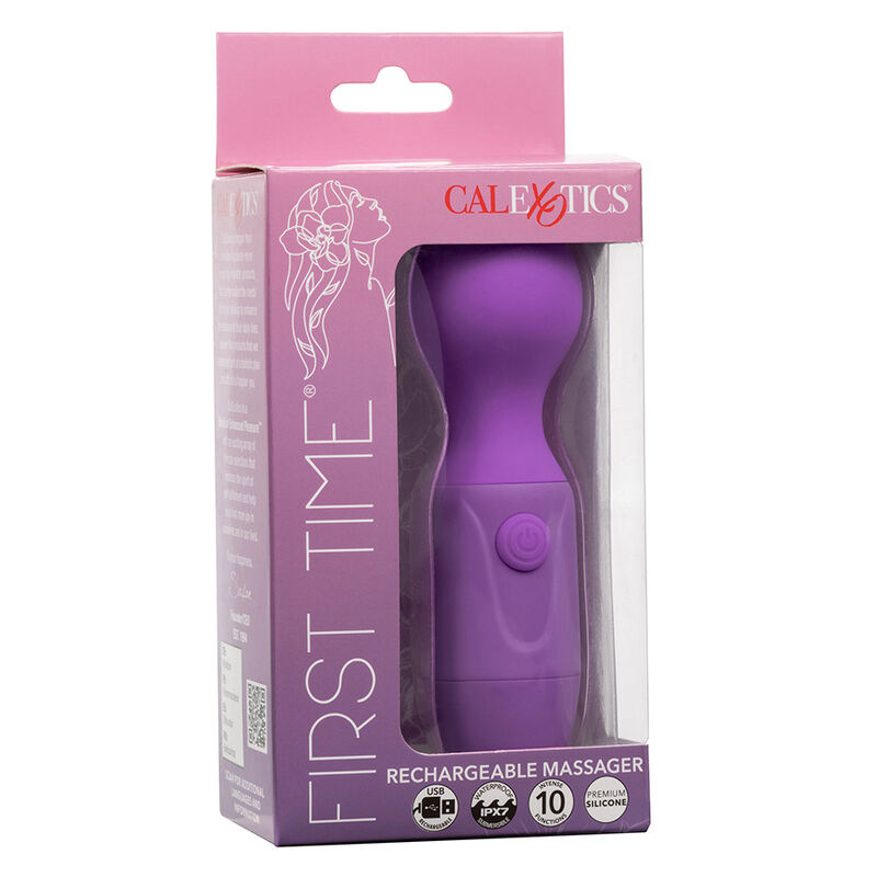 Calexotics - first time rechargeable massager 10 vibrations purple 9