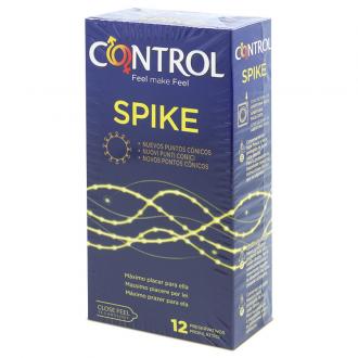 Control Spike Conical Dots Textured Preservatives 12 Units