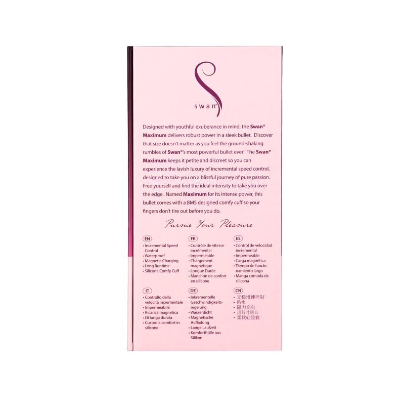 Swan - Rechargeable Bullet Pink 8