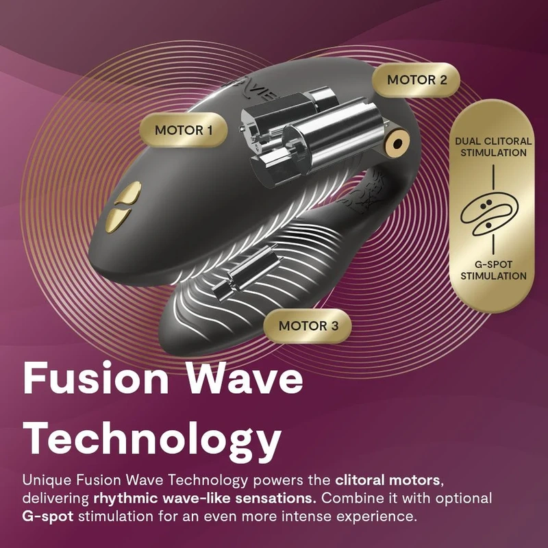 We-vibe - chorus pro premium couples vibrator satin black 5