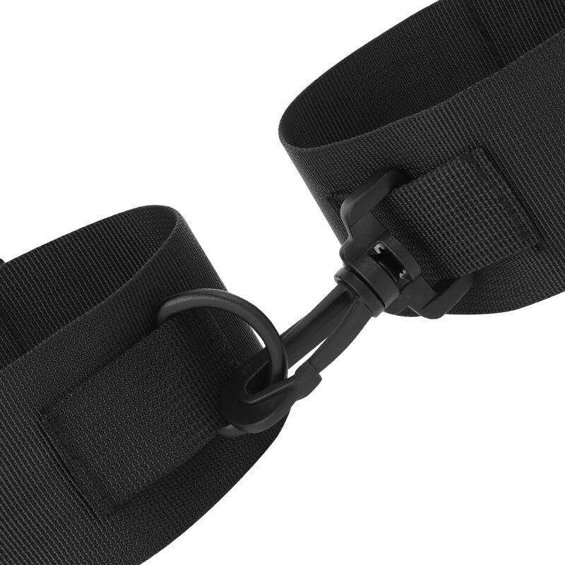 Darkness Beginners Nylon  Ankle  Cuffs  Black - Putá Na Nohy