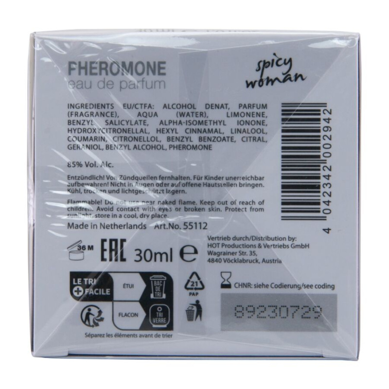 Hot - pheromone perfume miami spicy woman 30 ml 4