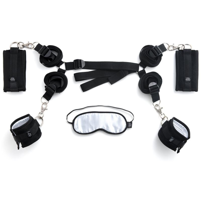 Fifty Shades Of Grey - Bed Restraints Kit - Erotická Darčeková Sada 2