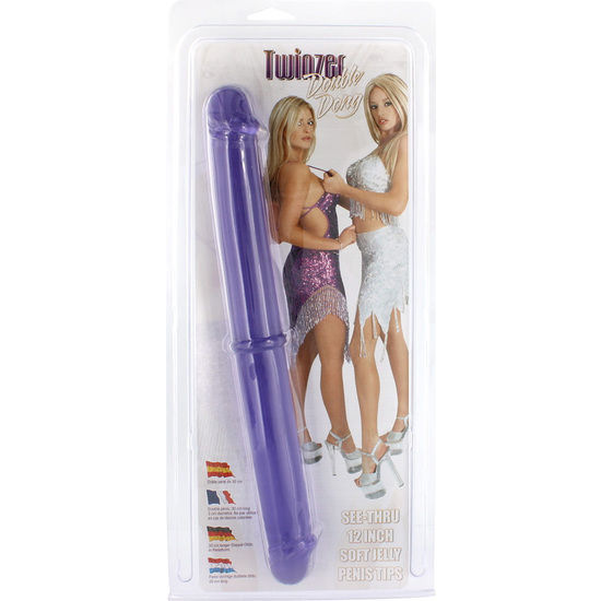 Seven creations - double penis 30 cm purple 1