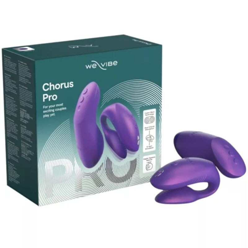 We-vibe - chorus pro premium couples vibrator cosmic purple 10