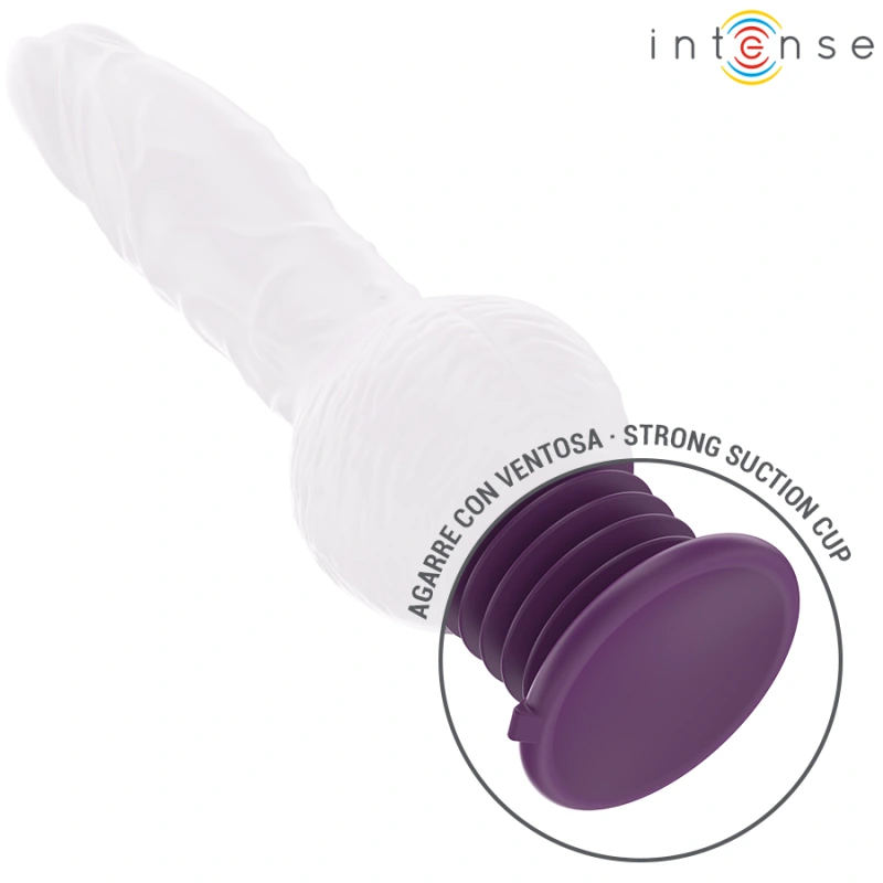 Intense - tatum multifunction vibrator with up and down vibration 24 cm purple 4