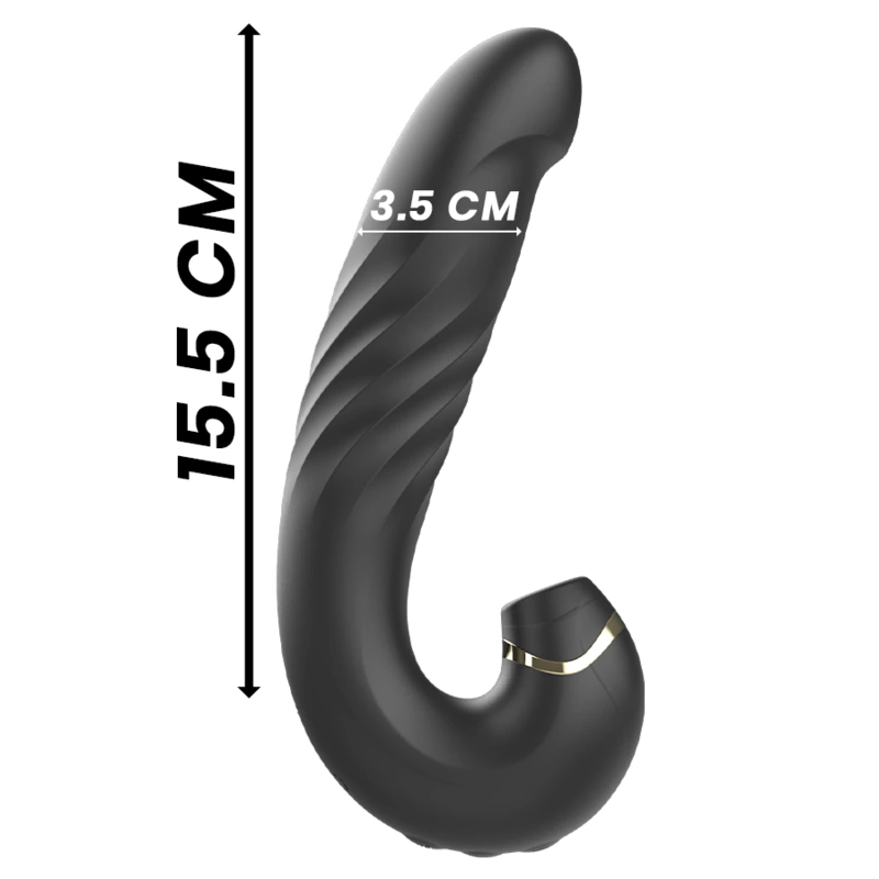 Ibiza - clip up & down + vibrator + clitoris suction 2
