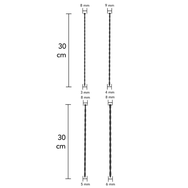 Hidden desire - extreme starter urethal sound set 4 units 1