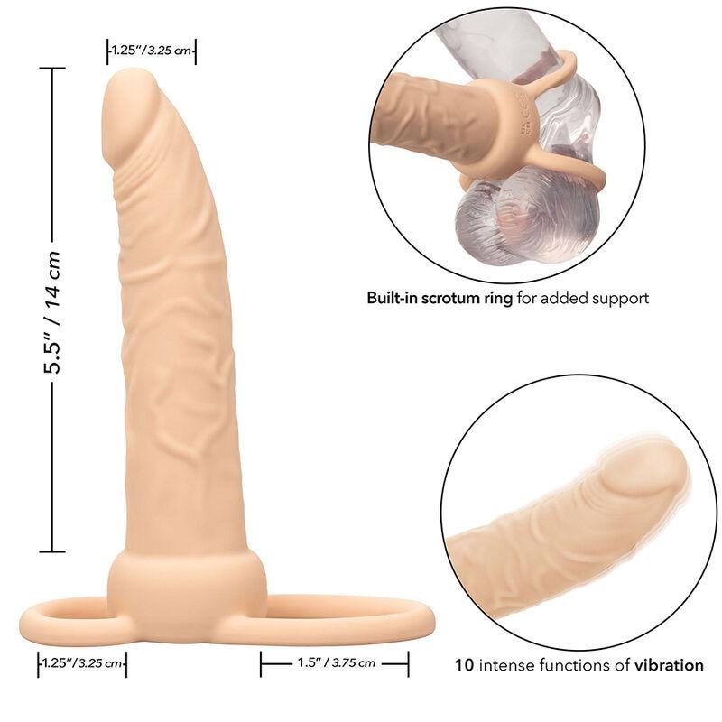 Calexotics - Performance Maxx Rechargable Dual Penetrator Light Skin