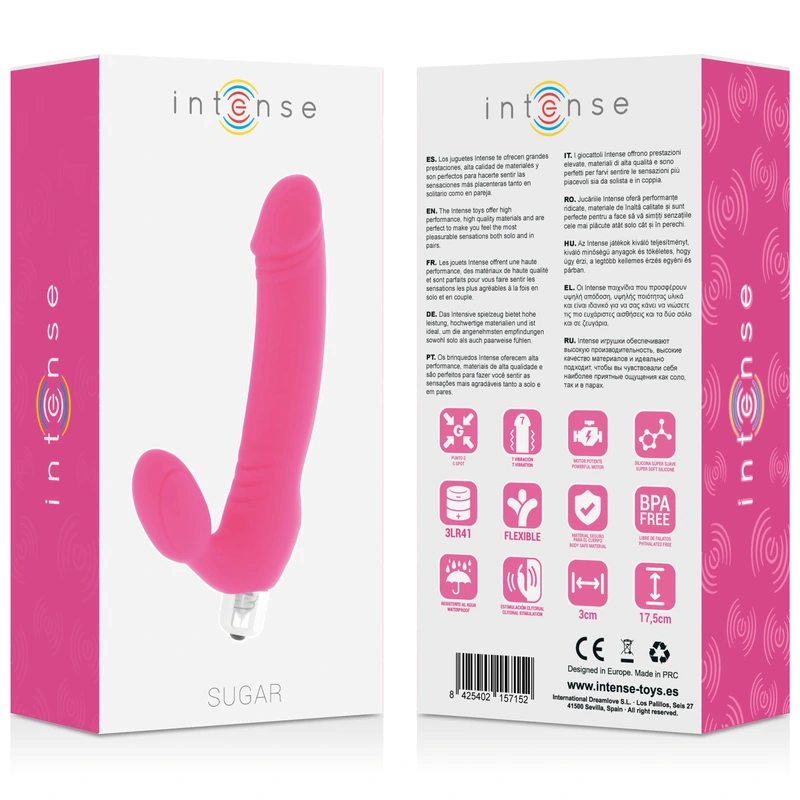 Intense - sugar seven speeds silicone fushsia 5