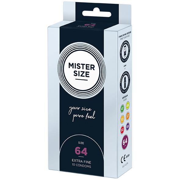 Mister.Size - 64 Mm Condoms 10 Pcs