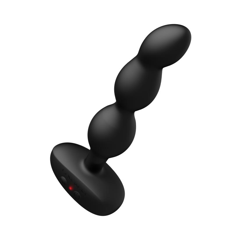 Lovense - Ridge Rotating and Vibrating Anal Vibrator Black 6