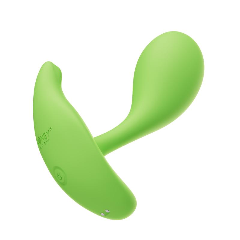 Honeyplaybox - Oly 2 Pressure Sensing App-Enabled Wearable Clit & G Spot Vibrator Green 1