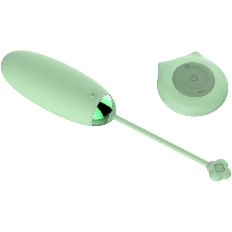 Armony - kitty fun egg vibrator remote control 10 vibrations green 3