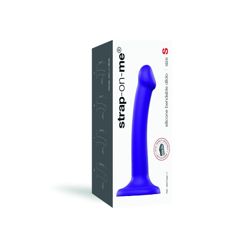 Strap-On-Me - Semi-Realistic Dual Density Bendable Dildo Pur 8