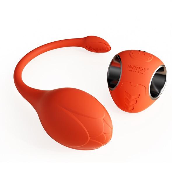 Honeyplaybox - Lili App-Controlled Egg Vibrator Orange