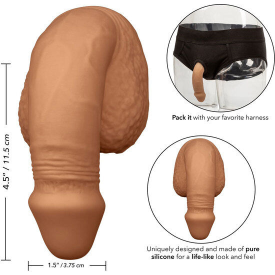 Calexotics - silicone packing penis 12.75 cm caramel 3