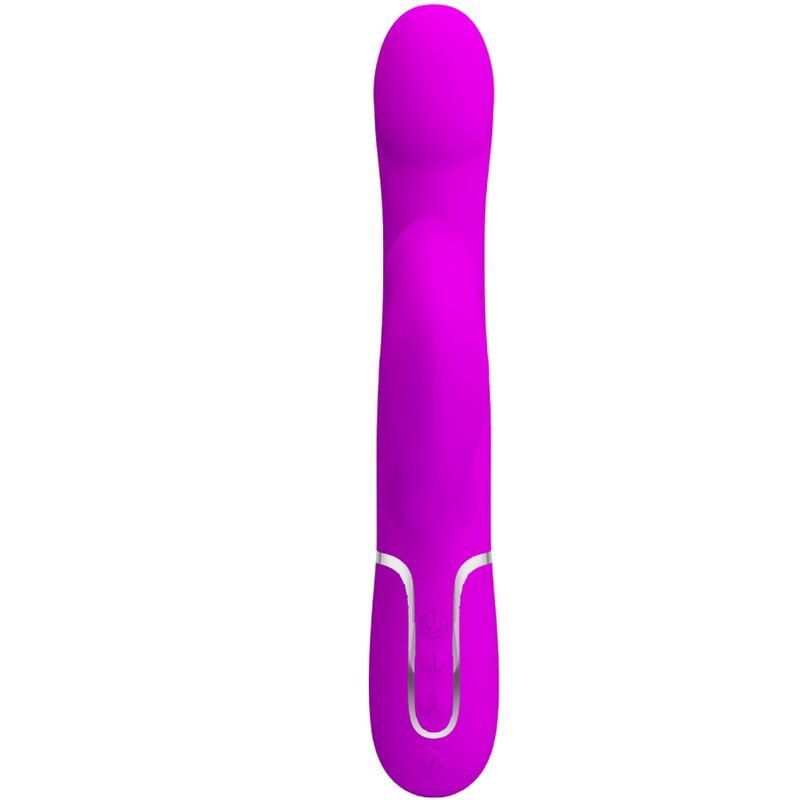 Pretty love - rabbit vibrator pearls violet 1