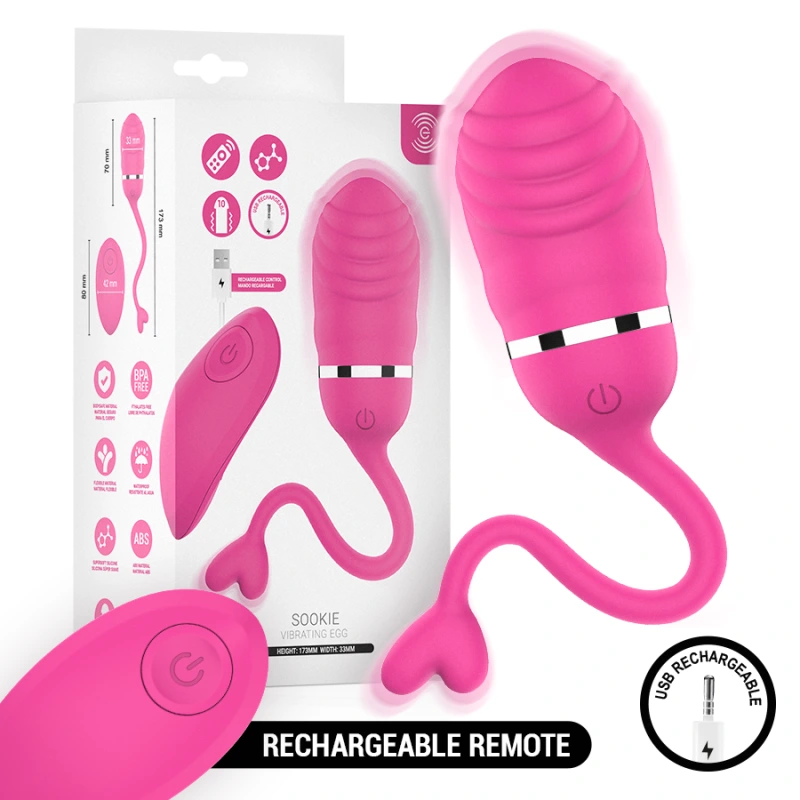Intense - sookie remote control vibrating egg pink 7